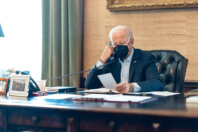 សេត​វិមាន​និយាយថា លោក Biden មាន​ភាព​ប្រសើរ​ឡើង​ពី​ការ​ឆ្លង​វីរុស COVID-19